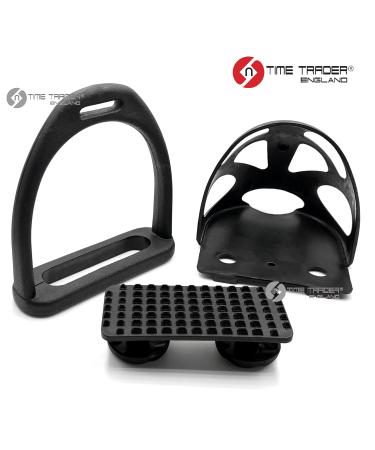 Pair of Safety Toe Cage Stirrups Durable Plastic Lightweight (Pink) - Buy Online on GoSupps.com
