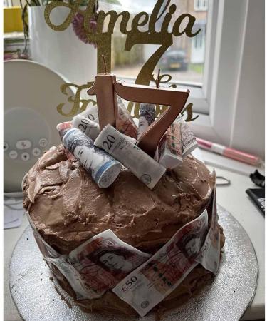 12x 50 Notes Edible Money Pounds Edible Rice Paper Cupcake Toppers Birthday Note - Buy Online on GoSupps.com