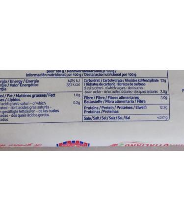  Italian Gourmet E.R. Russo Tripoline No. 82 Durum Wheat Semolina Pasta 100% Italian Wheat 500g Pack + 400g Box 20 Pieces - Buy Online on GoSupps.com