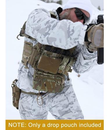 OneTigris PLUS1S Dump Pouch | Tactical Fanny Pack for Vest & Chest Rig | Multicam - Buy Online on GoSupps.com