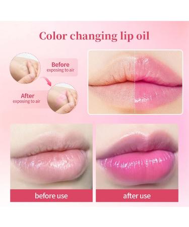 XINRAN Pink Lip Serum for Fuller Lips Lip Balm for Luscious Lips Moisturizing Lipstick Glow Oil Oily Plumping Gloss Tinted Lip Balm Lip Care 8 Pack - Buy Online on GoSupps.com