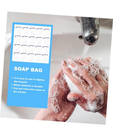 BIUDECO 60 Pcs Foaming Net Foaming Net Bubble Foam Net Small Soap Bag Soap Foaming Bag Soap Pouch Nylon - Buy Online on GoSupps.com