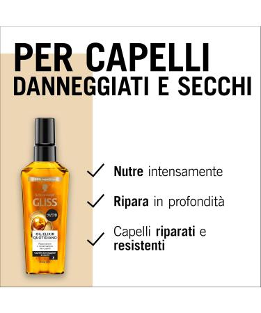  Gliss Gliss Oil Elixir Treatment 75 ml - Buy Online on GoSupps.com