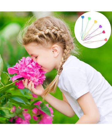 6-Piece Hair Beader Tool Set with 1000 Mini Rubber Bands - Hair Braiding Styling Kit for Kids - Buy Online on GoSupps.com