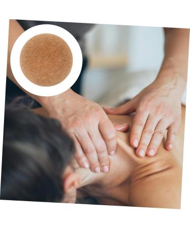 Collbath 2ST Cork Yoga Ball - Deep Tissue Muscle Roll & Foot Massage Device | Trigger Point Fitness Myofascial Relief - Buy Online on GoSupps.com