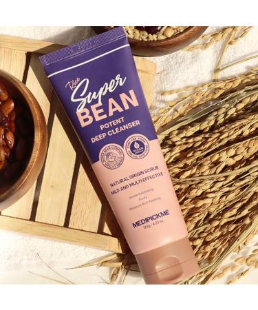 Rice Super Bean Potent Face Wash - Exfoliating Cleanser for Radiant Skin | Korean Skincare Essential - Buy Online on GoSupps.com