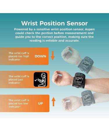 Meraw Bluetooth Wrist Blood Pressure Monitor 2023 Upgrade | FSA HSA Approved, High Accuracy Cuff 5.3-8.5 inch, Irregular Heartbeat Monitoring & Unlimited Memories in APP - Buy Online on GoSupps.com