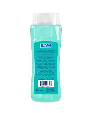 Buy Lucky Super Soft Body Wash - Eucalyptus Mint 15oz | Moisturizing & Refreshing | International Shipping Available - Buy Online on GoSupps.com