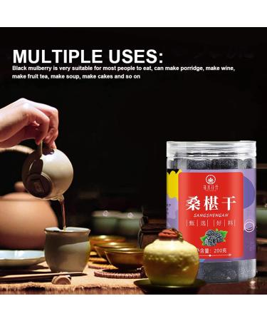 Dried Mulberries Tea Canned Black Berries Tea Fruit Wash Free Non Sand Tea Health Care Foods Teafor Daily Home Tea House Office Drink - Buy Online on GoSupps.com