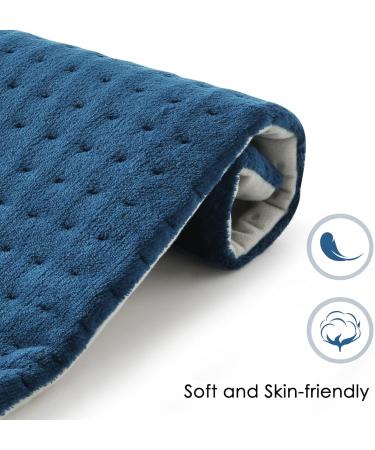 Heating Pillows with Automatic Switch-Off | 30x60cm Electric Heat Pillow for Back Shoulder Neck | 6 Fast Heating Settings & Overheating Protection - Buy Online on GoSupps.com
