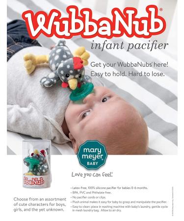 Mary Meyer WubbaNub 6-Inch Cosmo Bear Infant Pacifier - Best Pacifier for Comfort and Style - Buy Online on GoSupps.com