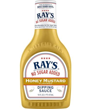 Sweet Baby Ray's No Sugar Added Honey Mustard Dipping Sauce (Pack of 3, 16 Fl Oz) - Buy Online on GoSupps.com