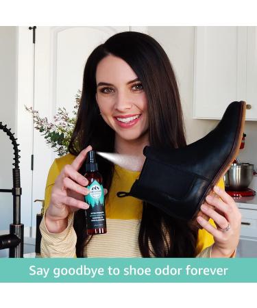 Lumi Outdoors Natural Shoe Deodorizer Spray - Extra Strength Eucalyptus Lemongrass - Odor Eliminator for Shoes - Buy Online on GoSupps.com