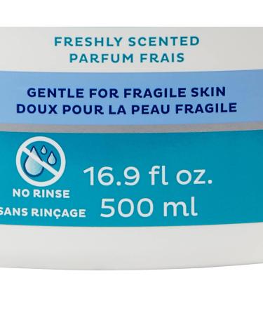 TENA ProSkin Cleansing Cream - Rinse-Free Body Wash | Mild Scent 16.9 oz - Ideal for Sensitive Skin | International Shipping Available - Buy Online on GoSupps.com