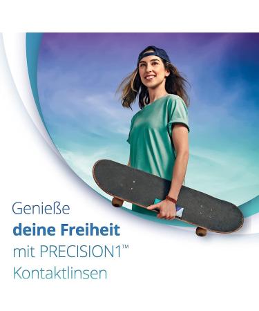 Buy PRECISION1 Daily Soft Lenses - 90 Pack BC 8.3 mm DIA 14.2 mm -10.00 Diopters | International Shipping Available - Buy Online on GoSupps.com