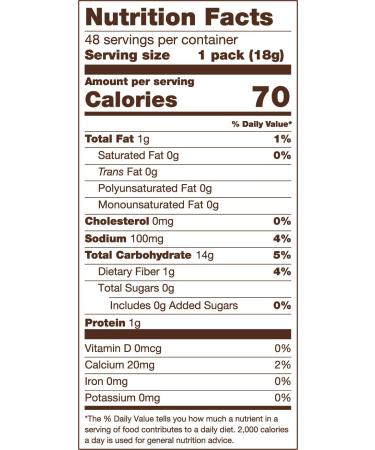 Salmas Oven Baked Corn Crackers - 100% Whole Grain, Gluten Free, Non-GMO - 48 Individually Wrapped Snack Packs - Buy Online on GoSupps.com