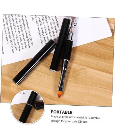 Ipetboom Extended Glue Cream Pen Nail Brush Tool Nail Tools Nail Extension Glue Multi-purpose Tool Poly Nail Extension Brush Nail Gel Poly Extension Gel Brush Acrylic Nylon Double Head - Buy Online on GoSupps.com