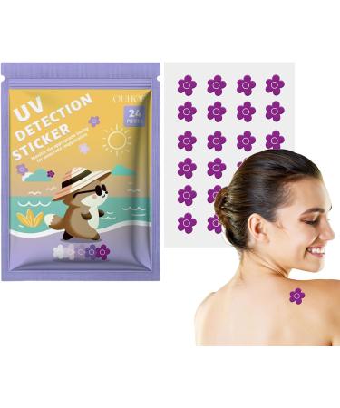 5 Pack UV Sun Protection Stickers Sun Protection Reminder Stickers | SPF Sensing 24 Count 5 Pack UV Stickers - UV Stickers with Sun Plasters and Dots - Buy Online on GoSupps.com