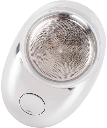 Portable Electric Beard Clipper - Stainless Steel Trimmer for Travel | Perfect Cut & Straightening - Electroplate Silver - Buy Online on GoSupps.com
