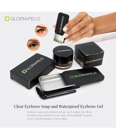 GLORIAPELO Eyebrow Soap Kit - Long-Lasting Natural Soap Brows for Men and Women - Buy Online on GoSupps.com