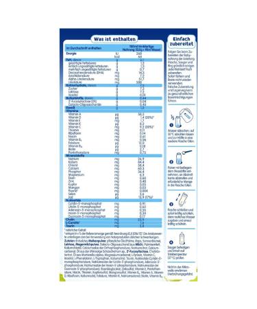 Buy Humana Probalance Follow-Up Milk 3 - Ideal Baby Food for 10+ Months | 4 x 750g Pack | International Shipping Available - Buy Online on GoSupps.com