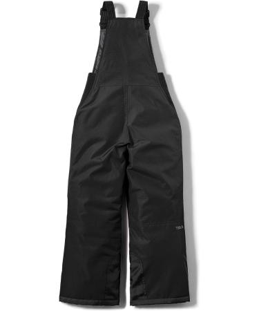 TSLA Kids Winter Snow Bibs | Waterproof Insulated Overalls for Boys & Girls | Windproof Ski Pants | Black - Size 7 - Buy Online on GoSupps.com