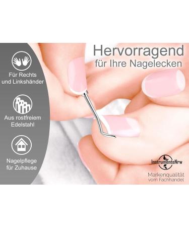 Buy Corners Stainless Steel Nail Lifter & Pedicure Instrument | Professional Foot Care Tool with Case - Best for Nail Care - Buy Online on GoSupps.com