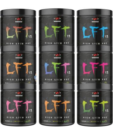 TWP Nutrition Platinum Series LFT V2 Pre Workout 390g - High Stim Formula - 30 Servings - Fantasy Twist Flavor - Buy Online on GoSupps.com