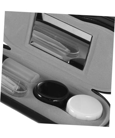 Buy Gatuida 2-in-1 Double-Sided Glass Case & Contact Lens Holder - Portable Travel Organizer for Glasses & Schnapps - 16x7cm - Buy Online on GoSupps.com