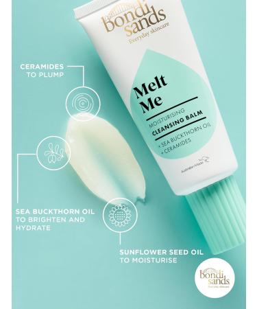 Bondi Sands Melt Me Cleansing Balm 100ml | Enriched with Ceramides | Suitable for sensitive skin | Vegan + Cruelty Free| 100ml/3.38 FL Oz - Buy Online on GoSupps.com