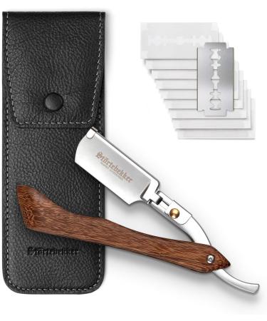 St rtebekker Premium Shaving Set - High-Quality Razor & Shaving Oil - Perfect Gift for Men - Beard Care Set - Black Wood Design - Buy Online on GoSupps.com