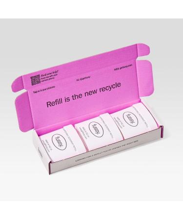 Fussy - Natural Deodorant Refill - Pack of 3 - Aluminium Free - Lime Scent - 24 Hour Protection - 100% Effective - Tropic Tonic - Lime Basil & Mandarin - Vegan & Cruelty Free - 3 x 40g Refills 3 count (Pack of 1) Tropic Tonic Lime - Buy Online on GoSupps.com