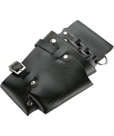 Multi-function Hairdressing Bag Portable Large Capacity PU Leather Tool Pouch Bag with Waist Belt for Barber Comb Scissor Kits - Buy Online on GoSupps.com
