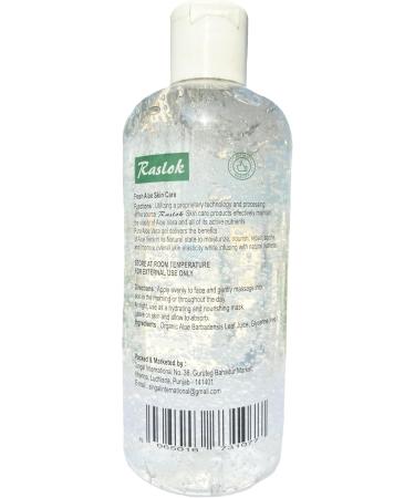 Raslok 100% Pure Natural Aloe Gel | For Moisturizing Face Skin & Hair Care Durable Moisturizing Hydrating Soothing | Non-Sticky (300gm-10.50 oz) - Buy Online on GoSupps.com