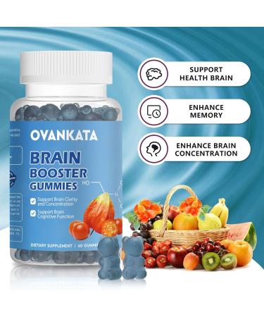 OVANKATA Potassium Magnesium Gummies + Brain Booster - Natural Mineral & Cognitive Support - Buy Online on GoSupps.com