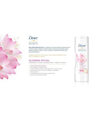 Dove Glowing Ritual Body Lotion 400ml - Nourishing Hydration for Radiant Skin | Shop Internationally - Buy Online on GoSupps.com