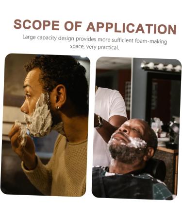 FRCOLOR Shaving Cream Bowl - Men's Shaving Mug & Lather Dish for Travel | Premium Beard Care - Buy Online on GoSupps.com