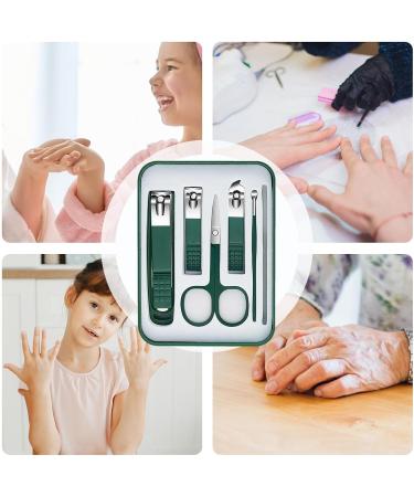 Fingernail Cutter Set Fingernail and Toenail Cutter Set | Stainless Steel Manicure Set | Nail Care Tools Grooming Kits with Storage Box Pedicure Tools for Men and Women - Buy Online on GoSupps.com