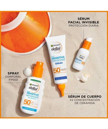 SENSITIVE ADVANCED SPF50+ body serum 125 ml - Buy Online on GoSupps.com