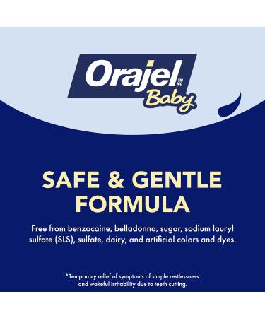 Baby Orajel Natural Source Nighttime Teething Gel 9.4-g - Buy Online on GoSupps.com
