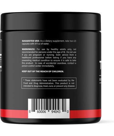 Prime Labs Power High Potency Tribulus Terrestris Extract - 95% Saponins - 1300mg Concentrated Formula - Men & Women Support - 120ct - Buy Online on GoSupps.com