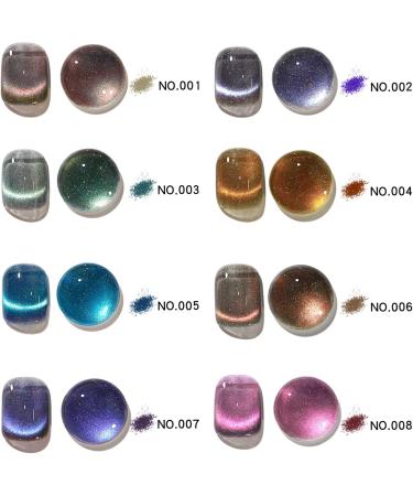 Cat Eye Gel Nail Polish 9D Nail Gel Polish Nail Glitter Blue Nail Varnish Polish Soak Off UV LED Gel Nail Polish-c05 (C05) - Buy Online on GoSupps.com