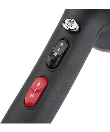 2000W Hair Dryer Hot and Cold Blow Dryer Hair Styling Dryer Adjustable 5 Temperature Files Hair Styling Tool with 2 Nozzle for Home and Salon(US Plug) - Buy Online on GoSupps.com
