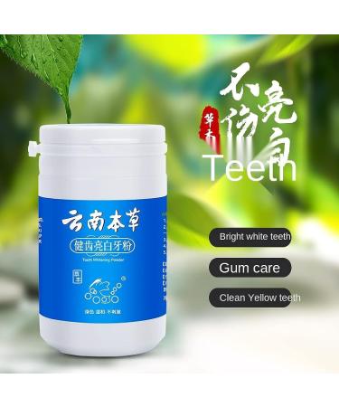 Yunnan Herbal Tooth Washing Powder 50g - Remove Tobacco & Teeth Stains, Brighten & Protect Teeth - Buy Online on GoSupps.com