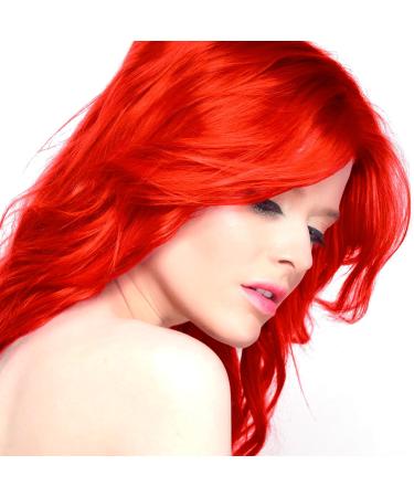 Stargazer UV Red Semi Permanent Hair Dye 70ml - Vibrant UV Red Shade (1 Pack) - Buy Online on GoSupps.com