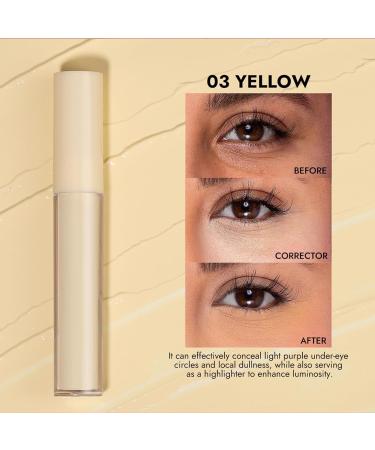 G n rique Concealer Full Coverage Liquid Contour Stick 6X Natural Look Creamy Blendable Formula Long-Lasting Highlighter Skin Corrector for Face Mature Discoloration - Buy Online on GoSupps.com