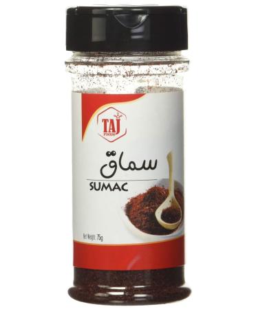 TAJ Foods Ground Sumac 75g 12 Count 75 g (12 Count)