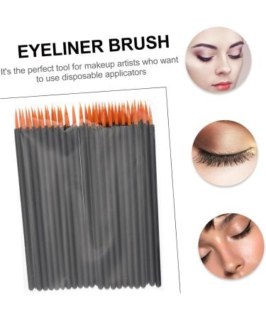 FOYTOKI 300 Pcs Disposable Eyeliner Brush Eyeliner Makeup Brush Liquid Eyeliner Makeup Eye Fine Liner Brush - Buy Online on GoSupps.com