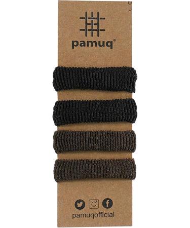 Buy Pamuq 100% Cotton Black Hair Turban Set Quick-Drying Button Design 2-Piece Hair Towel for Effortless Drying | International Shipping - Buy Online on GoSupps.com