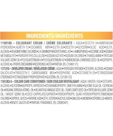 Garnier Belle Color Permanent Hair Dye 111 Extra Light Ash Blonde 100% Grey Coverage Enriched with Argan Oil and Wheat Germ Oils - 1 Application Packaging may vary - Buy Online on GoSupps.com